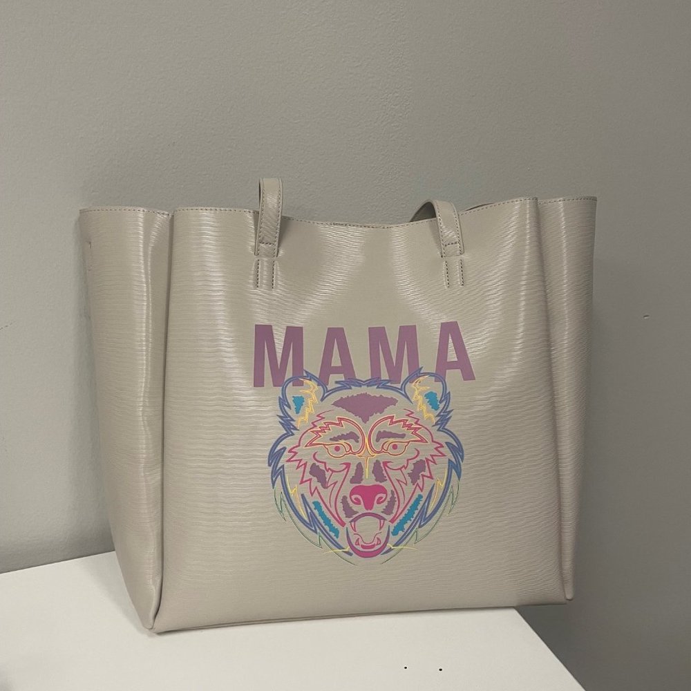 Mama Bear Large Tote Bag